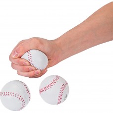 Lot of 12 Foam Baseball Stress Relief Squeezable Balls Party Favors   